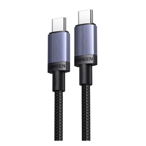 UGREEN L532 adatkábel (Type-C - Type-C, 240W, PD gyorstöltő 3.1, 50cm) SÖTÉTSZÜRKE