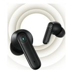 USAMS E05 bluetooth fülhallgató SZTEREO (v6.0, TWS, zajszűrő + töltőtok) FEKETE