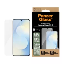   PANZERGLASS ULTRA-WIDE FIT képernyővédő üveg (3D, extra karcálló, antibakteriális) ÁTLÁTSZÓ