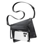 SPIGEN A640 vízhatlan/vízálló tok, AQUA (univerzális, IPX8, vállpánt, 2 zseb, 6.9" méret) FEKETE