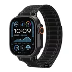 SPIGEN WBF0 pótszíj (egyedi méret, nagy, nylon, tépőzáras, állítható) FEKETE