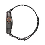 SPIGEN WBF0 pótszíj (egyedi méret, nagy, nylon, tépőzáras, állítható) FEKETE