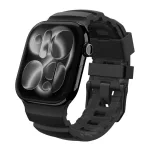 SPIGEN WBS2 pótszíj (egyedi méret, nagy, szilikon, állítható) FEKETE