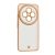Szilikon telefonvédő (ütésállóság, matt, műanyag hátlap, kameravédő) ARANY/RÓZSASZÍN