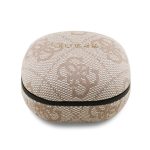 GUESS PU 4G SCRIPT LOGO bluetooth fülhallgató SZTEREO (v5.4, TWS, mikrofon, zajszűrő + töltőtok) RÓZSASZÍN