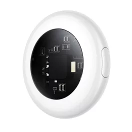  HOCO E91C bluetooth nyomkövető (kulcstartóra, táskára, autóba, valós idejű nyomkövetés, iOS kompatibilis) FEHÉR