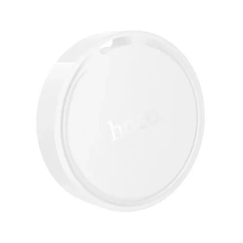HOCO E96A bluetooth nyomkövető (kulcstartóra, táskára, autóba, valós idejű nyomkövetés, Android) FEHÉR