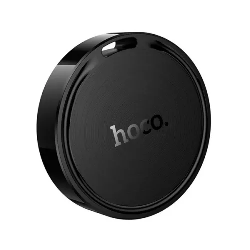 HOCO E96A bluetooth nyomkövető (kulcstartóra, táskára, autóba, valós idejű nyomkövetés, Android) FEKETE