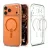 SPIGEN ULTRA HYBRID MAG műanyag telefonvédő (ütésállóság, légpárnás keret, MagSafe) NARANCSSÁRGA