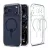 SPIGEN ULTRA HYBRID MAG műanyag telefonvédő (ütésállóság, légpárnás keret, MagSafe) SÖTÉTKÉK