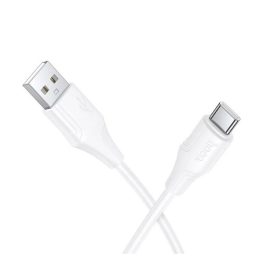   HOCO X124 adatkábel (USB - Type-C, 3A, gyorstöltő, 100cm) FEHÉR