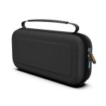 IPEGA utazó tok (ütésállóság, EVA anyag, belső zseb, 10 játék kártya hely, kézpánt) FEKETE Nintendo Switch 2