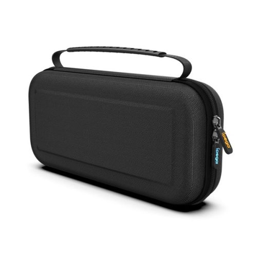 IPEGA utazó tok (ütésállóság, EVA anyag, belső zseb, 10 játék kártya hely, kézpánt) FEKETE Nintendo Switch 2