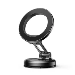   JOYROOM JR-ZS505 autós tartó (műszerfalra, öntapadó, 360°, mágneses) FEKETE