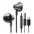 UGREEN EP106 fülhallgató SZTEREO (Type-C, mikrofon, felvevő gomb) FEKETE