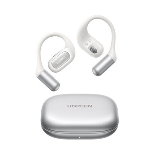 UGREEN FITBUDS WS213 bluetooth fülhallgató SZTEREO (v6.0, TWS, zajszűrő, fülre akasztható, IPX5 + töltőtok) FEHÉR