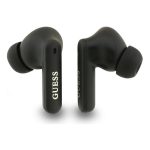 GUESS 4G CLASSIC METAL LOGO bluetooth fülhallgató SZTEREO (v5.4, TWS, mikrofon, zajszűrő + töltőtok) SÖTÉTBARNA