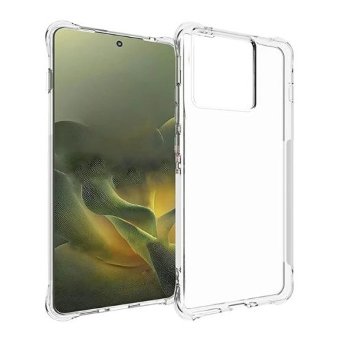 Szilikon telefonvédő (ütésállóság, légpárnás sarok) ÁTLÁTSZÓ