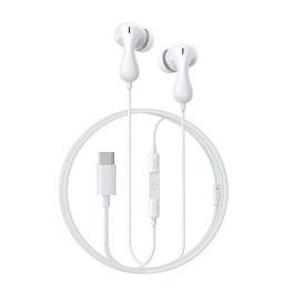   BASEUS ENCOK CZ20 fülhallgató SZTEREO (Type-C, mikrofon, felvevő gomb, hangerőszabályzó) FEHÉR