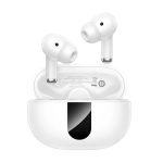 HOCO EQ26 bluetooth fülhallgató SZTEREO (v5.4, TWS, mikrofon, aktív zajszűrő, LED kijelző + töltőtok) FEHÉR