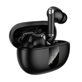   HOCO EQ26 bluetooth fülhallgató SZTEREO (v5.4, TWS, mikrofon, aktív zajszűrő, LED kijelző + töltőtok) FEKETE