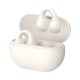 BASEUS BASS 15 CLIP OWS bluetooth fülhallgató SZTEREO (v5.4, TWS, zajszűrő, fülre csíptethető + töltőtok) FEHÉR