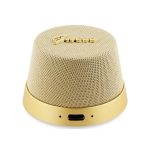 GUESS SCRIPT METAL bluetooth hordozható hangszóró (v5.3, 3W, MagSafe) ARANY