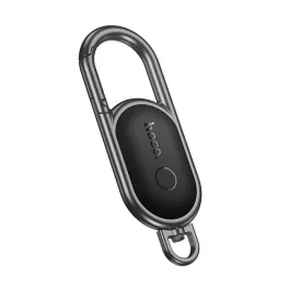   HOCO E91J bluetooth nyomkövető (kulcstartóra, táskára, autóba, valós idejű nyomkövetés, iOS kompatibilis) FEKETE