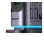 JOYROOM JR-TCM02 hálózati töltő 2 USB+4 Type-C aljzat (65W, GaN, PD gyorstöltő) SÖTÉTSZÜRKE