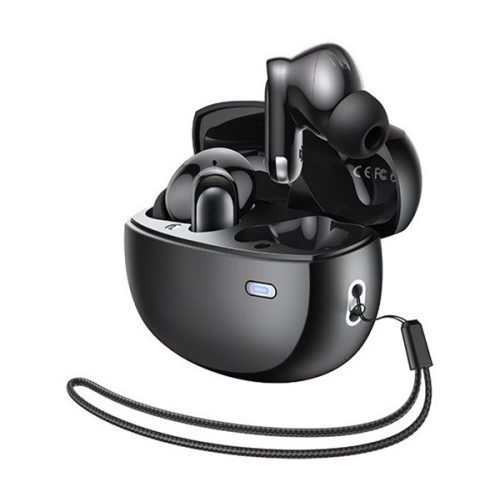 REMAX TWS-02 bluetooth fülhallgató SZTEREO (v5.4, TWS, mikrofon + töltőtok) FEKETE
