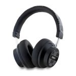 DKNY PU LEATHER CHECKERED PATTERN bluetooth fejhallgató SZTEREO (v5.3, mikrofon) FEKETE