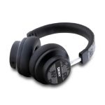 DKNY PU LEATHER CHECKERED PATTERN bluetooth fejhallgató SZTEREO (v5.3, mikrofon) FEKETE