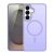 DUX DUCIS YIND szilikon telefonvédő (ütésállóság, kameravédő, matt, MagSafe) LILA
