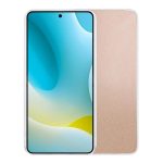 Szilikon telefonvédő (műanyag belső, csillogó hátlap) ARANY