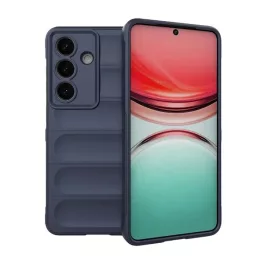   Szilikon telefonvédő (ütésállóság, kameravédő, 3D) SÖTÉTKÉK