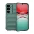 Szilikon telefonvédő (ütésállóság, kameravédő, 3D) SÖTÉTZÖLD