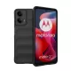 Szilikon telefonvédő (ütésállóság, kameravédő, 3D) FEKETE