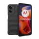 Szilikon telefonvédő (ütésállóság, kameravédő, 3D) FEKETE