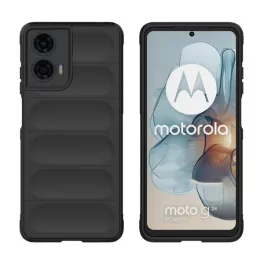   Szilikon telefonvédő (ütésállóság, kameravédő, 3D) FEKETE