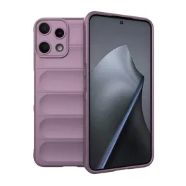   Szilikon telefonvédő (ütésállóság, kameravédő, 3D) LILA