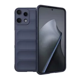   Szilikon telefonvédő (ütésállóság, kameravédő, 3D) SÖTÉTKÉK