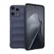 Szilikon telefonvédő (ütésállóság, kameravédő, 3D) SÖTÉTKÉK