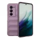 Szilikon telefonvédő (ütésállóság, kameravédő, 3D) LILA
