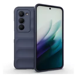   Szilikon telefonvédő (ütésállóság, kameravédő, 3D) SÖTÉTKÉK