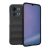 Szilikon telefonvédő (ütésállóság, kameravédő, 3D) FEKETE