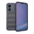 Szilikon telefonvédő (ütésállóság, kameravédő, 3D) SÖTÉTSZÜRKE