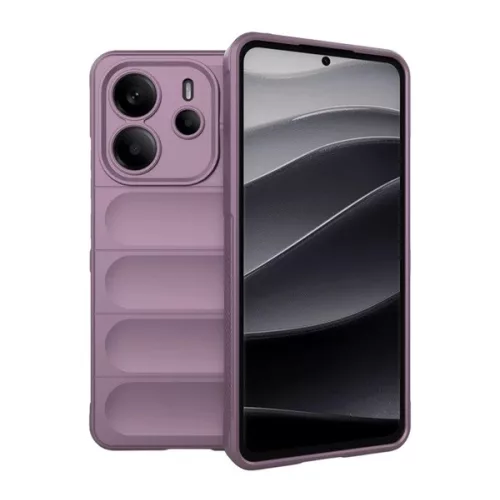 Szilikon telefonvédő (ütésállóság, kameravédő, 3D) LILA