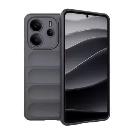   Szilikon telefonvédő (ütésállóság, kameravédő, 3D) SÖTÉTSZÜRKE