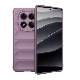   Szilikon telefonvédő (ütésállóság, kameravédő, 3D) LILA