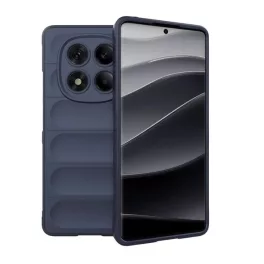   Szilikon telefonvédő (ütésállóság, kameravédő, 3D) SÖTÉTKÉK